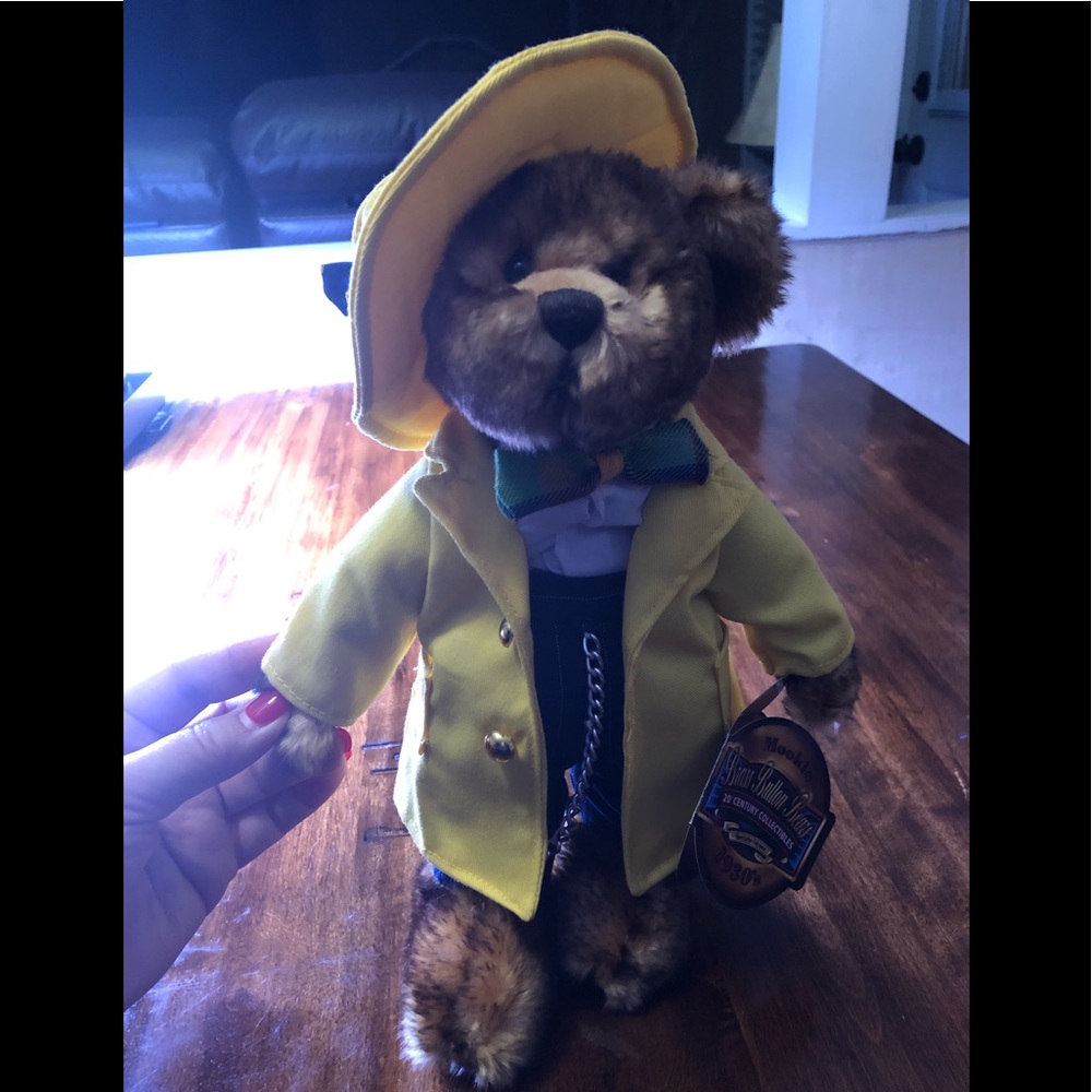 Mookie Brass Button Bears NWT